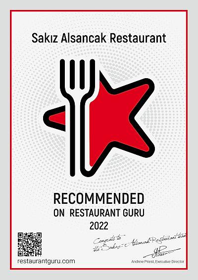 Recommended on Restaurant Guru 2022