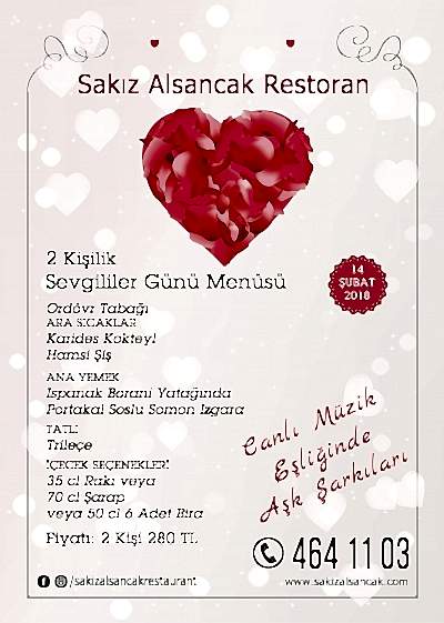 Sevgililer Günü Menüsü