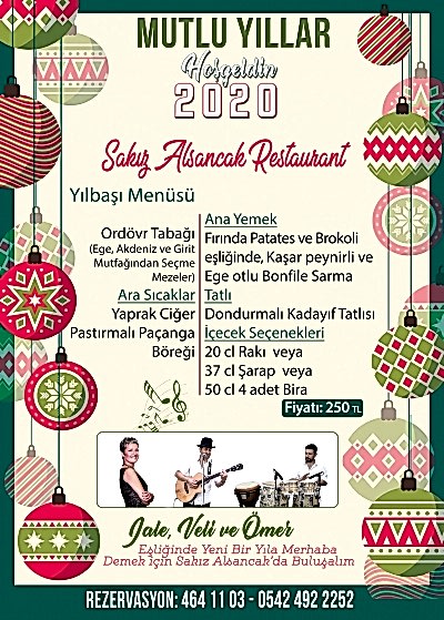 Sakız Alsancak Yılbaşı Programı 2020